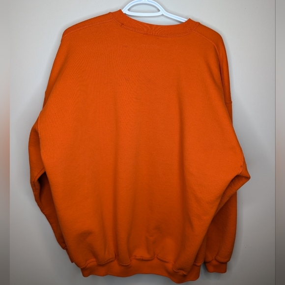 Vintage Jerzees Super Sweats Orange Michigan Sportsman Crewneck Mens 2XG - Picture 2 of 12